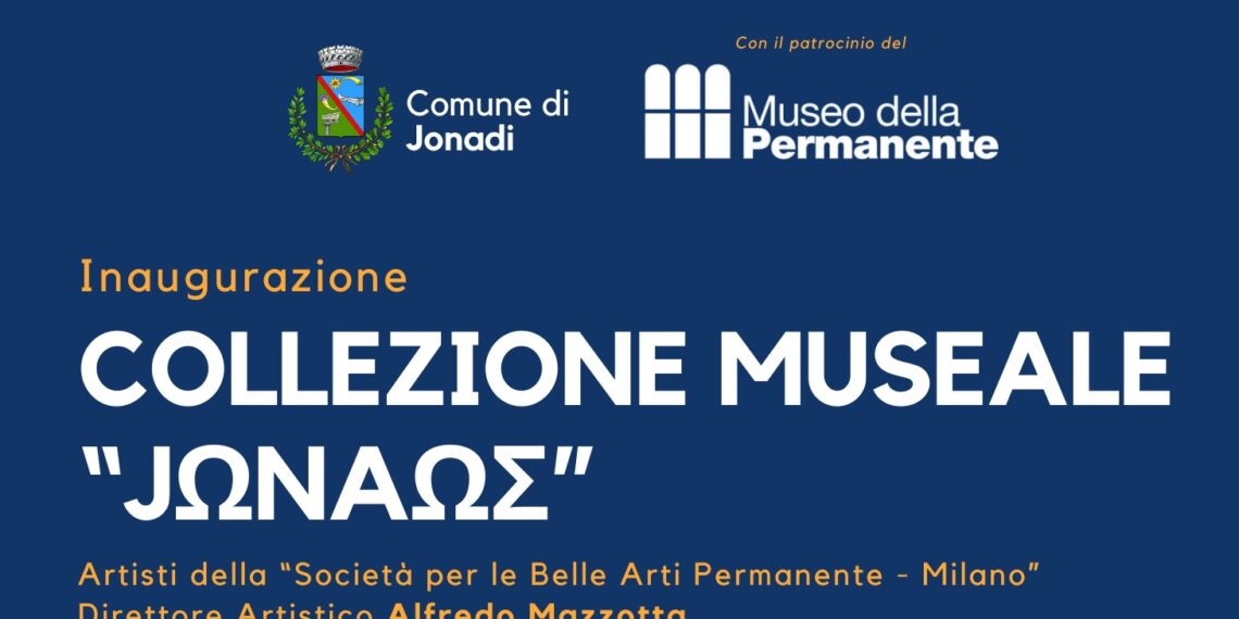 Jonadi, sabato l’inaugurazione della mostra permanente “JΩNAΩΣ”