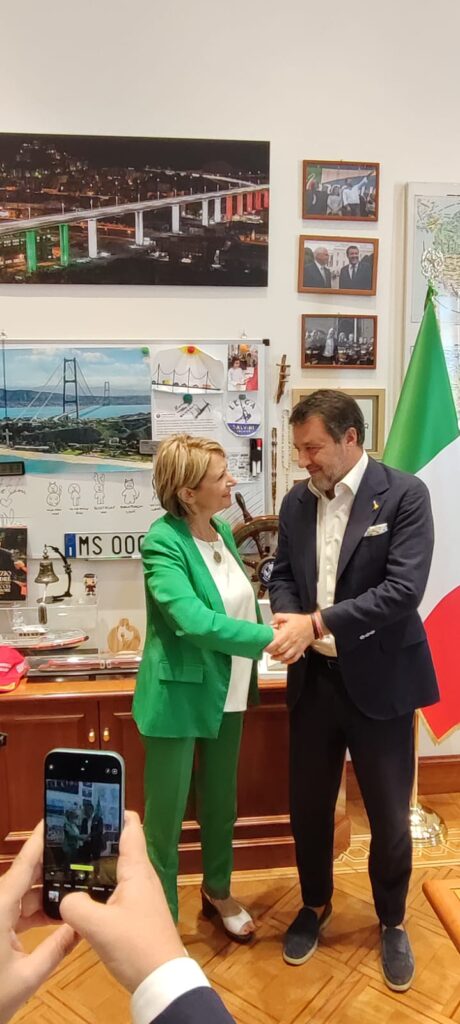 Verso le Regionali, Matteo Salvini ufficializza la candidatura dell'ex sindaco Maria Limardo con la Lega 5 WhatsApp Image 2025 09 02 at 17.13.33