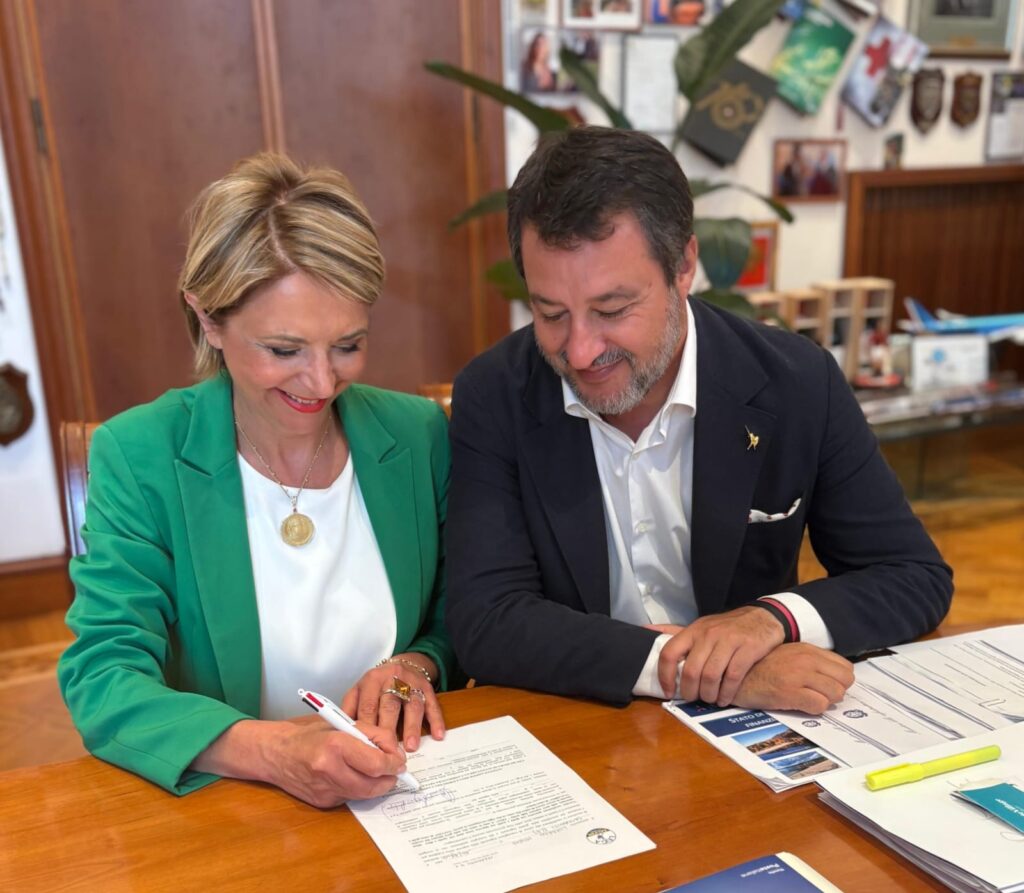 Verso le Regionali, Matteo Salvini ufficializza la candidatura dell'ex sindaco Maria Limardo con la Lega 4 WhatsApp Image 2025 09 02 at 17.22.50