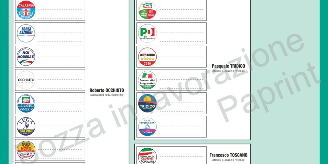 Verso le Regionali: dopo i tre candidati, sorteggio anche per le liste collegate 1 Verso le Regionali: dopo i tre candidati, sorteggio anche per le liste collegate
