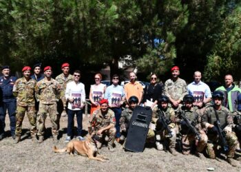 Magistrati europei in visita al Comando Provinciale Carabinieri di Vibo Valentia