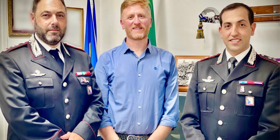 Il coordinatore regionale di Libera ha fatto visita al nuovo comandate provinciale dei Carabinieri di Vibo Valentia