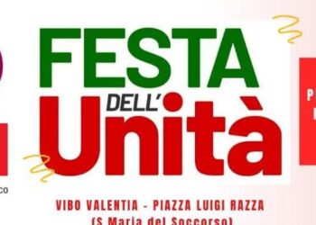 Fine settimana a Vibo Valentia con la Festa dell’Unità