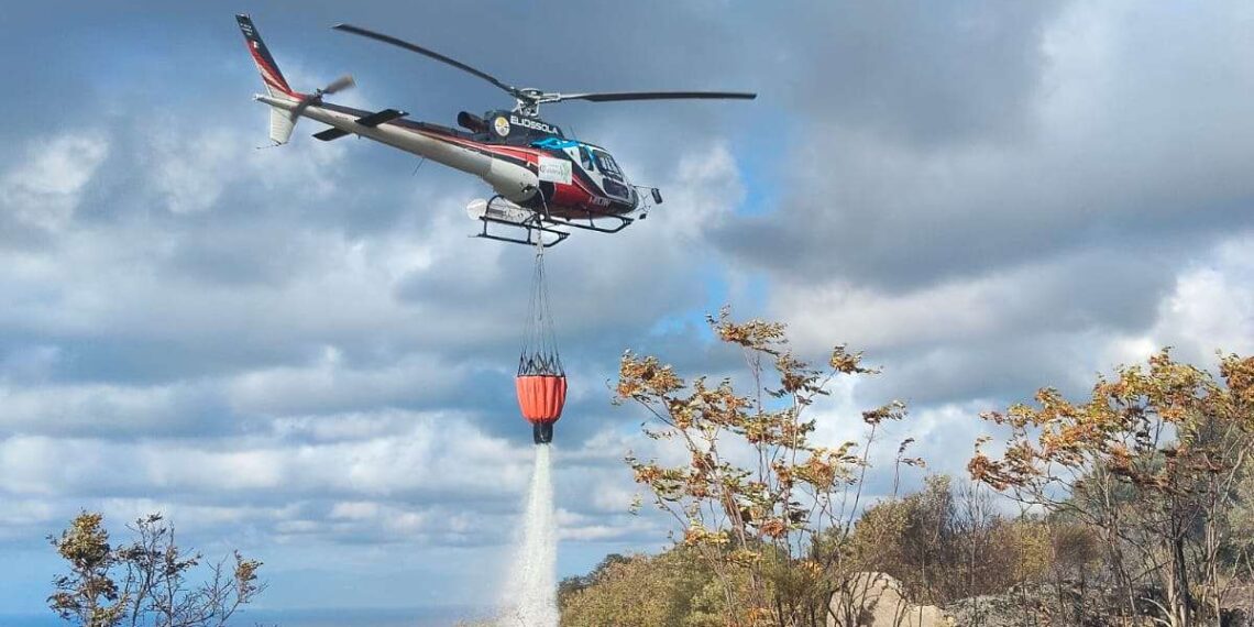 Un incendio in località Ciaramiti distrugge circa 2 ettari di  macchia mediterranea