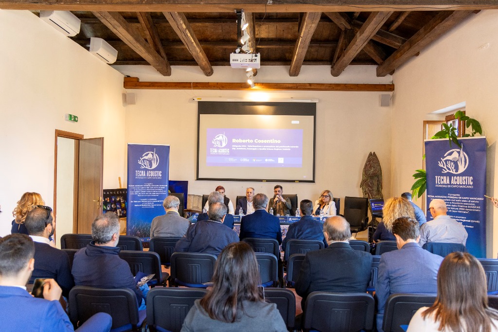 Fondali Capo Vaticano in buono stato di salute. Presentati gli esiti del monitoraggio Tecna Acustic (VIDEO) 4 1 PARCHIMARINI 231025 1