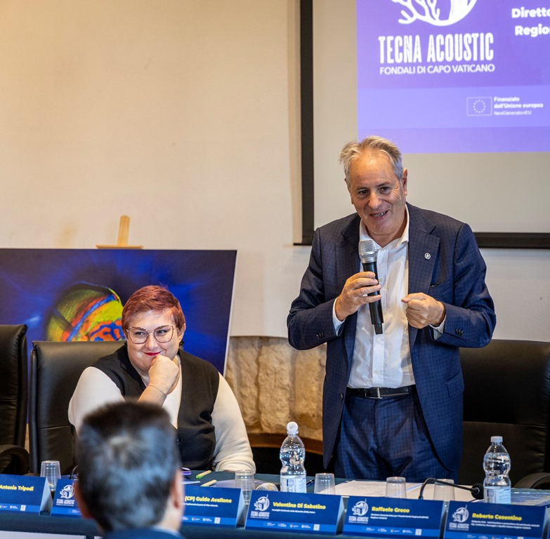 Fondali Capo Vaticano in buono stato di salute. Presentati gli esiti del monitoraggio Tecna Acustic (VIDEO) 3 2 PARCHIMARINI 231025 24