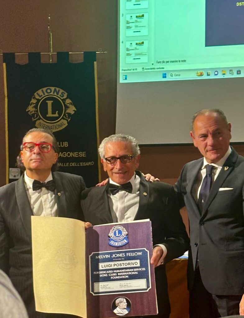 Promozione Calabria Autentica, il crest dei Lions all’agrichef Enzo Barbieri 7 LIONS BARBIERI OTT 2025 9