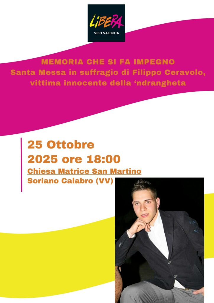 Locandina Filippo Ceravolo 251025