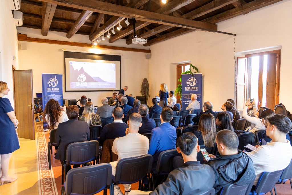 Fondali Capo Vaticano in buono stato di salute. Presentati gli esiti del monitoraggio Tecna Acustic (VIDEO) 6 PARCHIMARINI 231025 11