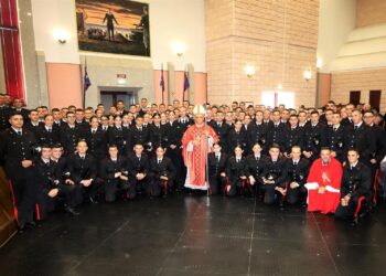 Gli allievi Carabinieri della Scuola di Reggio Calabria hanno ricevuto la Cresima