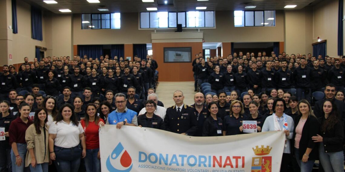 11^ Edizione della “Maratona del Donatore” presso la Scuola Allievi Agenti della Polizia di Vibo Valentia 