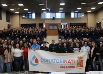 11^ Edizione della “Maratona del Donatore” presso la Scuola Allievi Agenti della Polizia di Vibo Valentia 