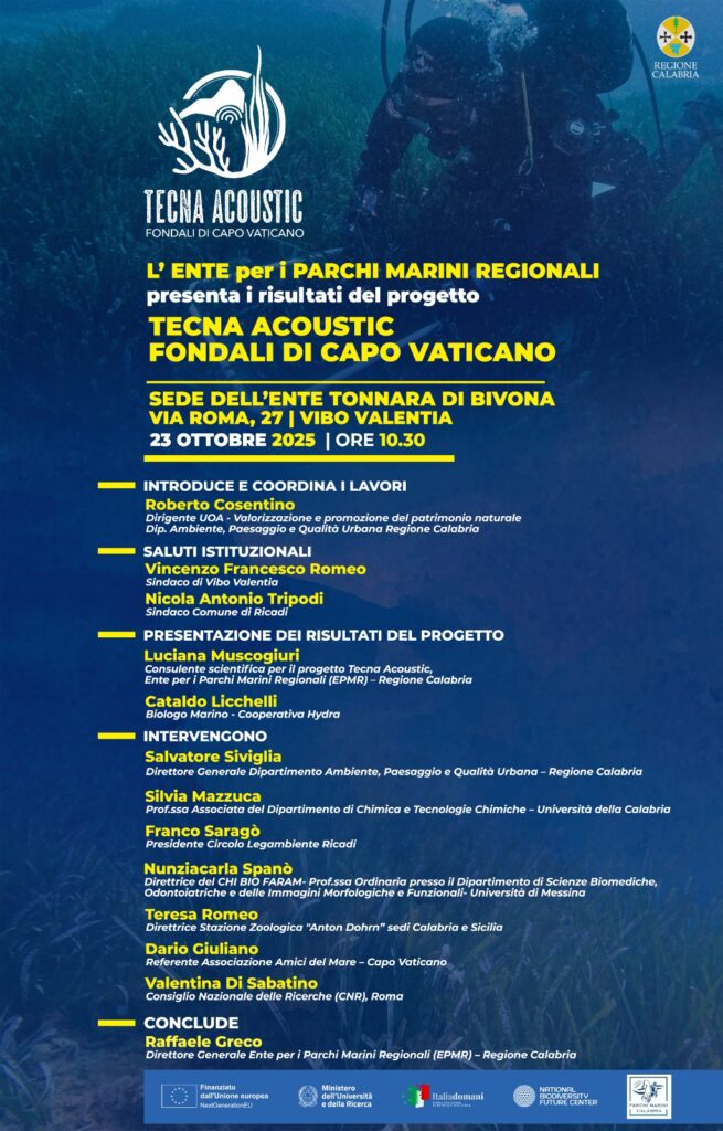 Al via una settimana di eventi per l’Ente per i Parchi Marini della Calabria 2 WhatsApp Image 2025 10 14 at 09.01.11