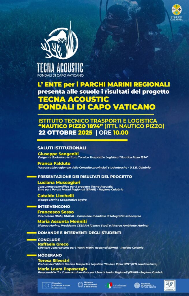 Al via una settimana di eventi per l’Ente per i Parchi Marini della Calabria 3 WhatsApp Image 2025 10 14 at 09.01.12