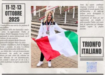 Anna Maria Brizzi, da Ardore al podio mondiale. Terzo posto ai Campionati Mondiali di Acconciatura 6 Anna Maria Brizzi, da Ardore al podio mondiale. Terzo posto ai Campionati Mondiali di Acconciatura
