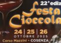 Cosenza, la città si prepara alla XXII edizione della Festa del Cioccolato