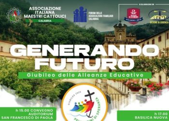 Generando Futuro – Giubileo delle Alleanze Educative, sabato al Santuario di San Francesco di Paola
