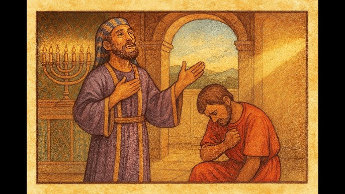 Don Fiorillo: "a Dio piace più l'umiltà, dopo che abbiamo peccato, che la superbia, dopo che abbiamo fatto le opere buone" 2 hq720