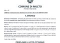 Mileto, oggi lutto cittadino in onore del piccolo Leonardo Currà, morto dopo soli 4 mesi di vita 4 Mileto, oggi lutto cittadino in onore del piccolo Leonardo Currà, morto dopo soli 4 mesi di vita