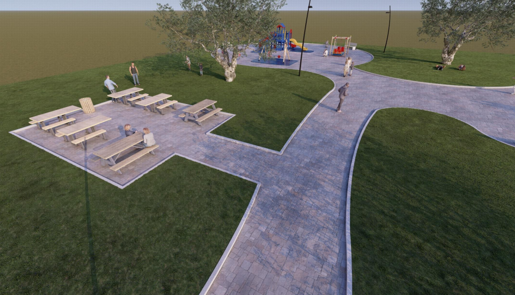 Un nuovo parco giochi con area pic-nic nasce nel cuore di Moderata Durant 2 moderata durant progetto parco giochi 3
