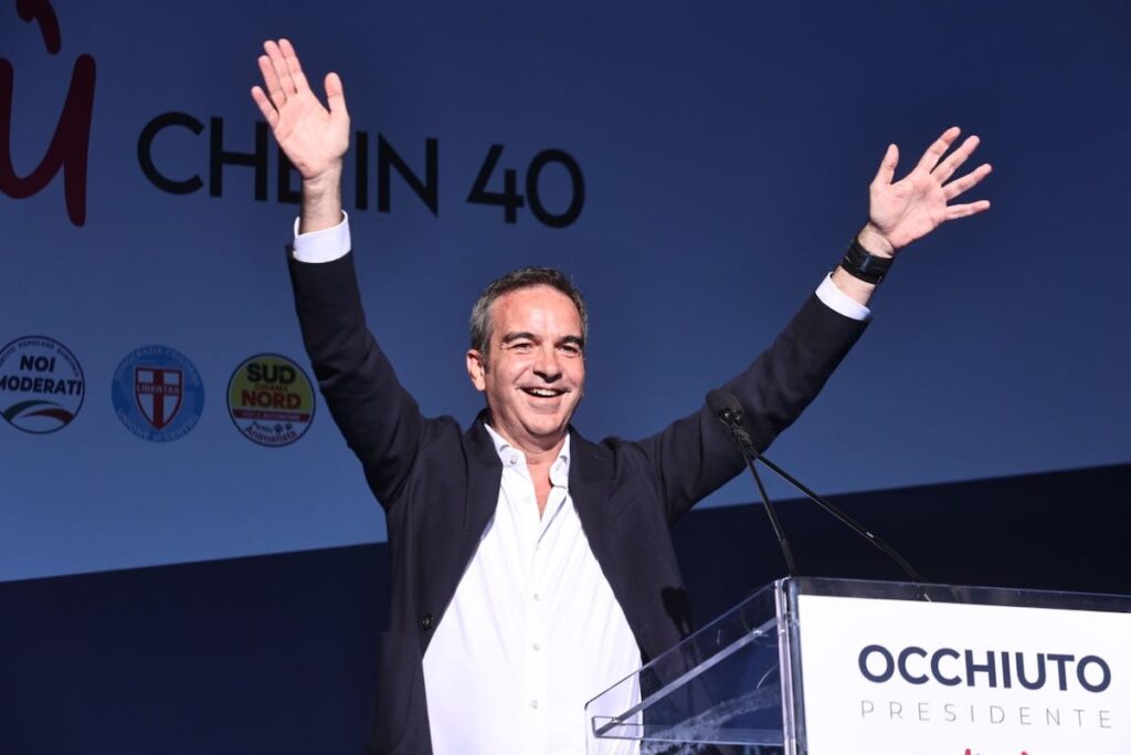 roberto occhiuto regionali calabria