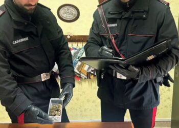 Arrestato a Palermiti un 34enne per detenzione ai fini di spaccio