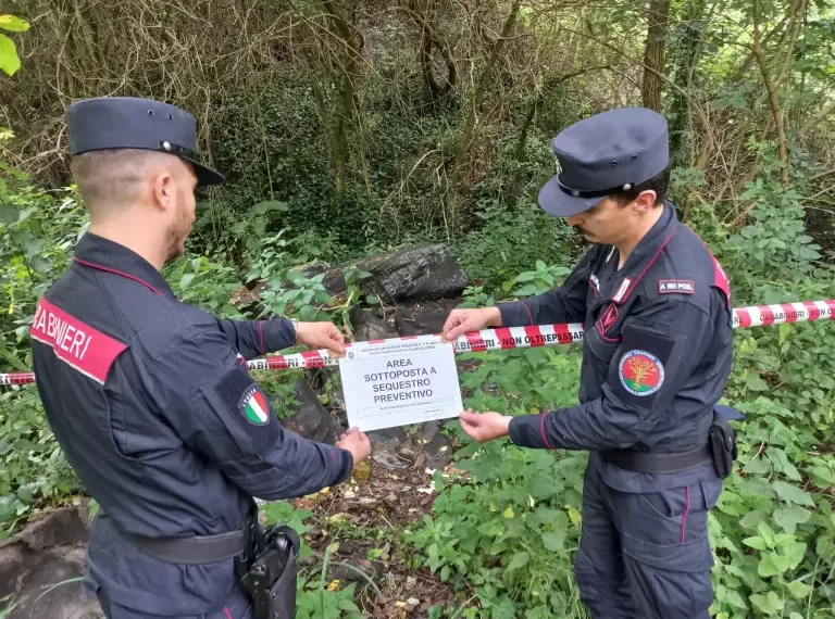 Controlli a tappeto dei Carabinieri nel catanzarese in materia di reati ambientali