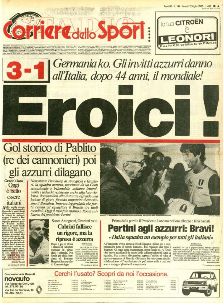 Corriere dello Sport Eroici