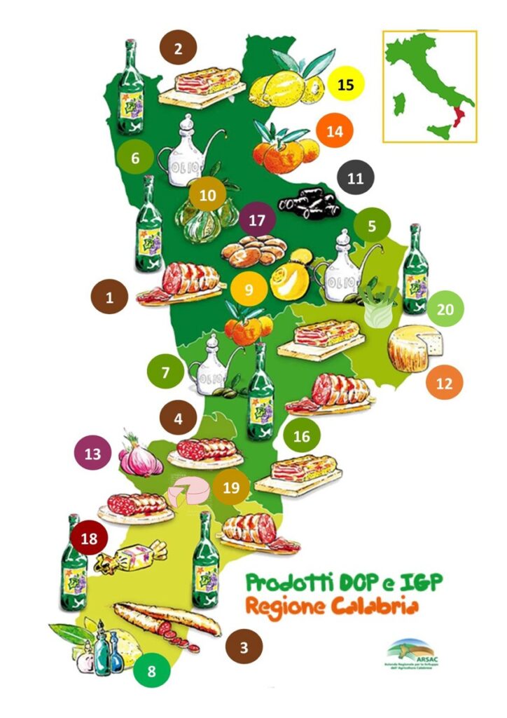 Dop igp calabria