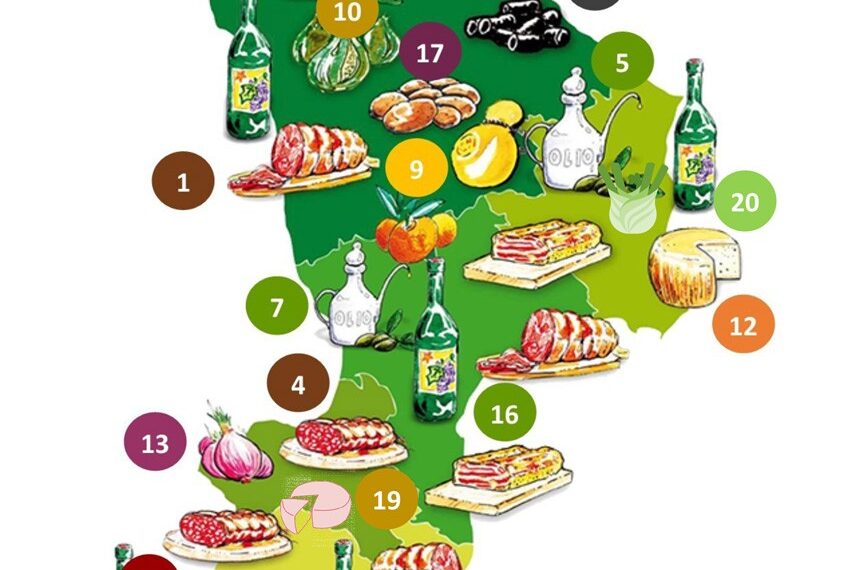 Coldiretti Calabria, DOP economy: con un valore di oltre 62 milioni di €