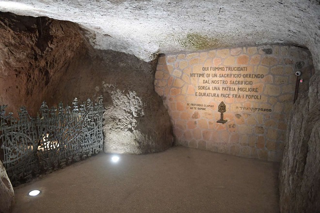 L’Italia non si salverà, l’Europa non nascerà, se continueremo a cancellare la memoria del dolore 4 FosseArdeatineMausoleo