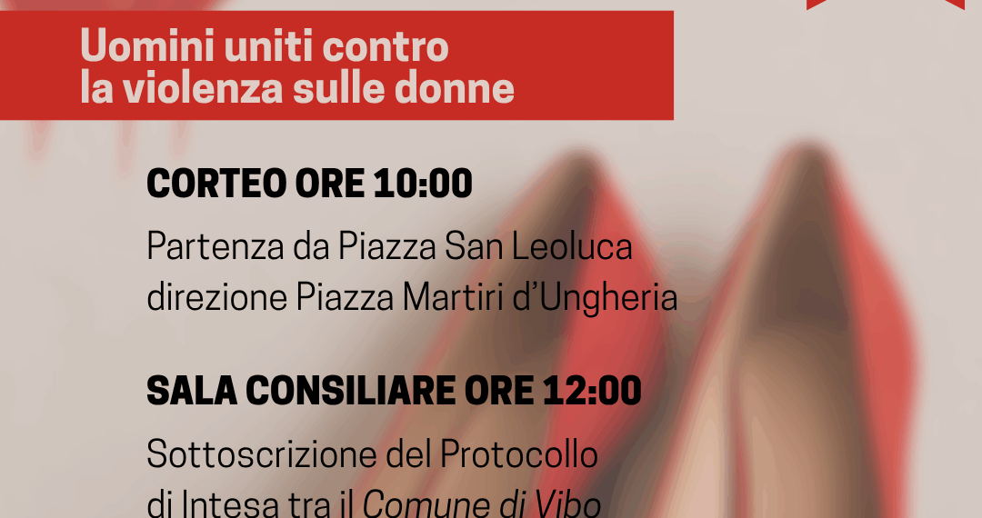 La città di Vibo Valentia in piazza per dire NO alla violenza sulle donne 1 La città di Vibo Valentia in piazza per dire NO alla violenza sulle donne