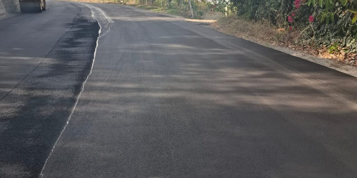 Strada provinciale Vibo-Triparni-Porto Salvo. In fase di ultimazione i lavori di manutenzione e messa in sicurezza