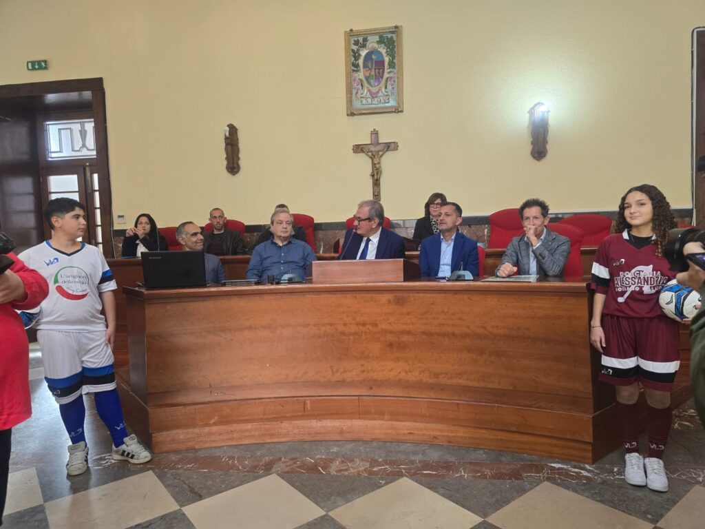 Partita dei sindaci 2025 conferenza stampa 1