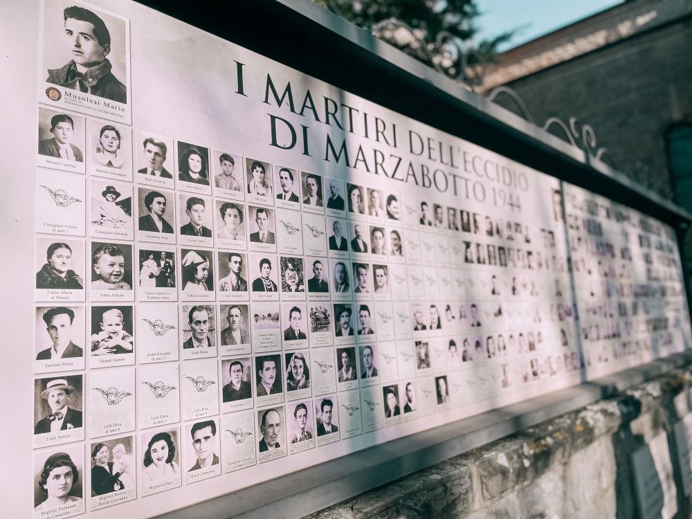 L’Italia non si salverà, l’Europa non nascerà, se continueremo a cancellare la memoria del dolore 3 Sacrario di Marzabotto