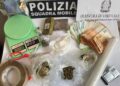 Sorpreso ed arrestato dalla Polizia per spaccio di droga