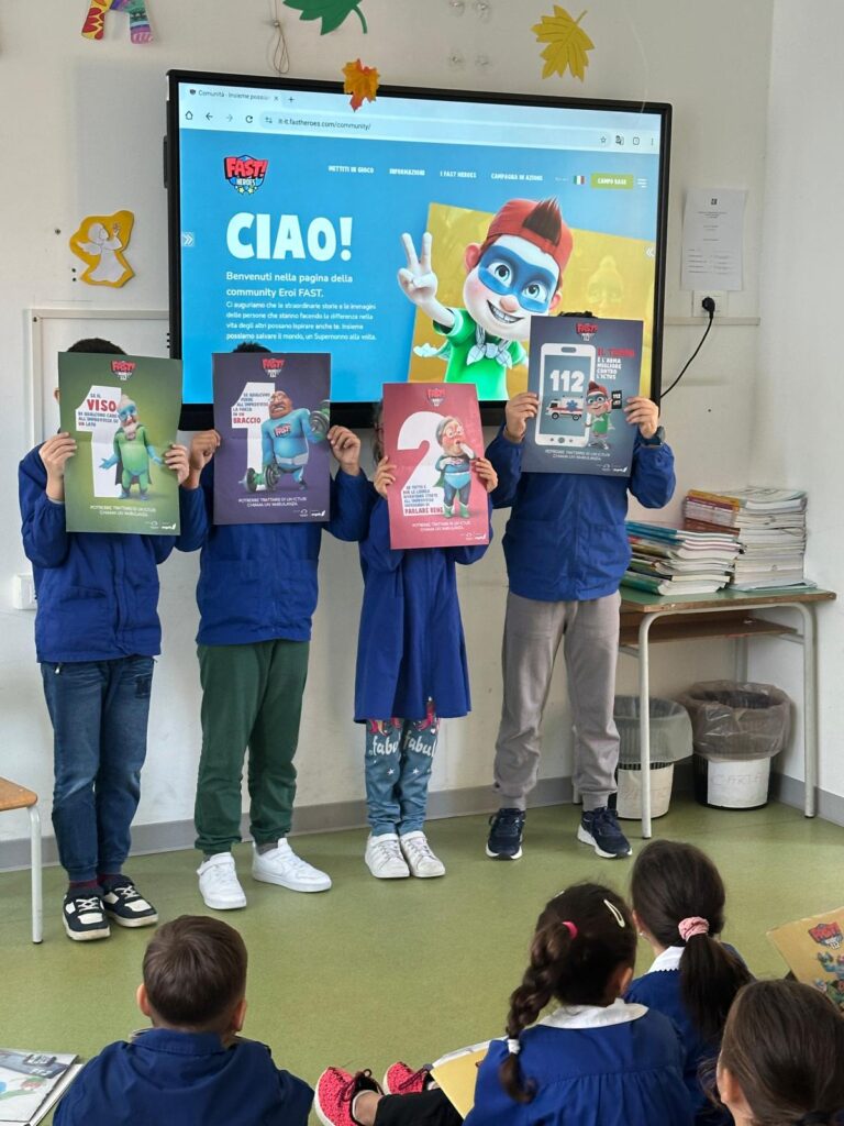 Lunedì 24 novembre 187 piccoli “eroi veloci” celebrano la conclusione del progetto Fast Heroes 3 fast heroes2