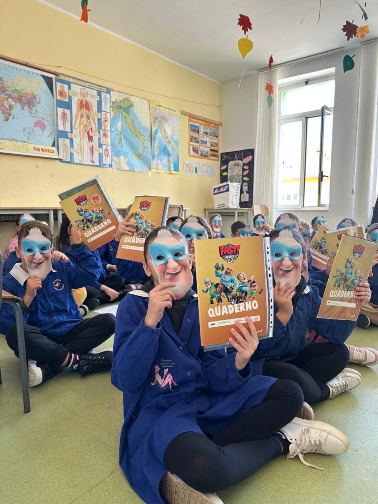 Lunedì 24 novembre 187 piccoli “eroi veloci” celebrano la conclusione del progetto Fast Heroes 2 fast heroes3