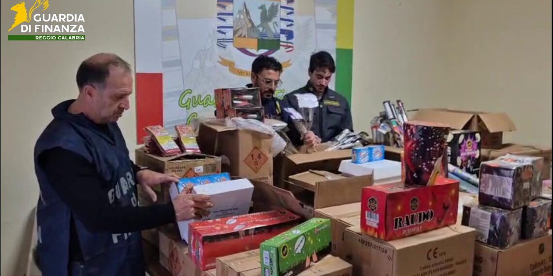 Sequestrati nel reggino tremila e cinquecento chilogrammi di fuochi d’artificio (VIDEO)
