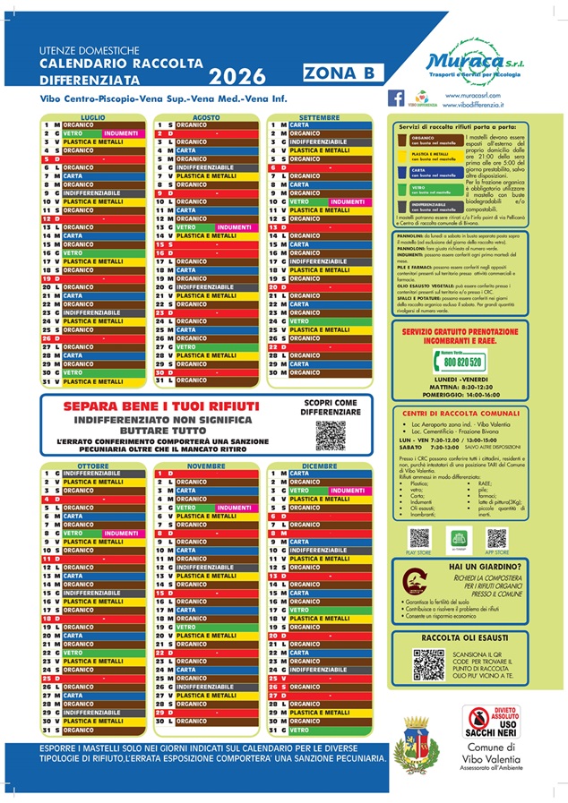 CALENDARIO VIBO ZONA B ANNO 2026 Pagina 2