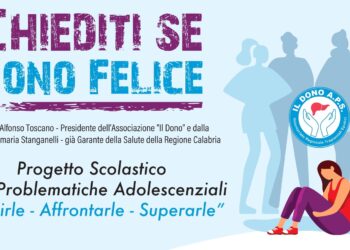 A Lamezia la presentazione del progetto regionale “Chiediti se sono felice”. Diecimila gli studenti coinvolti