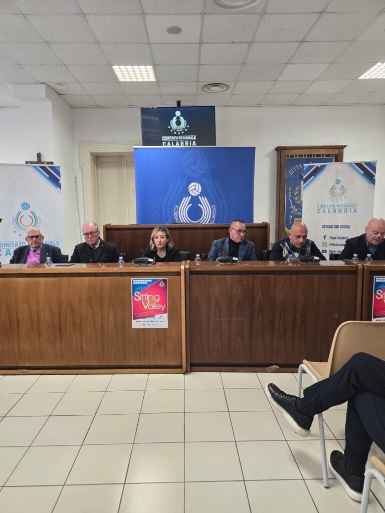 FOTO CONFERENZA STAMPA SITTING VOLLEY
