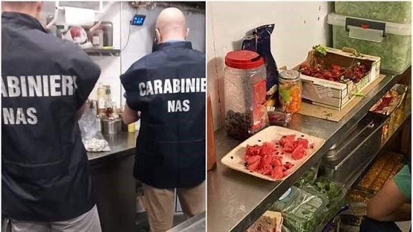 Sequestrata 1000 Kg di alimenti non conformi e chiuse 2 attività per gravi irregolarità igienico-sanitarie 2 Immagine1