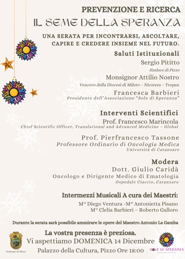 Locandina Evento Dicembre