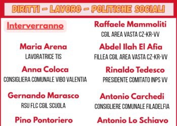 Diritti, lavoro, politiche sociali: confronto pubblico a Vibo Valentia in vista dello sciopero generale del 12 dicembre