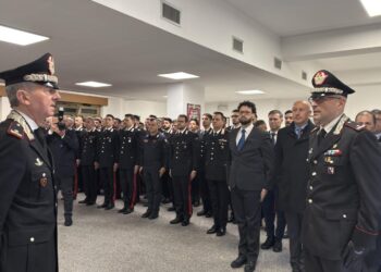 Il generale di brigata Riccardo Sciuto incontra i Carabinieri della provincia di Reggio Calabria