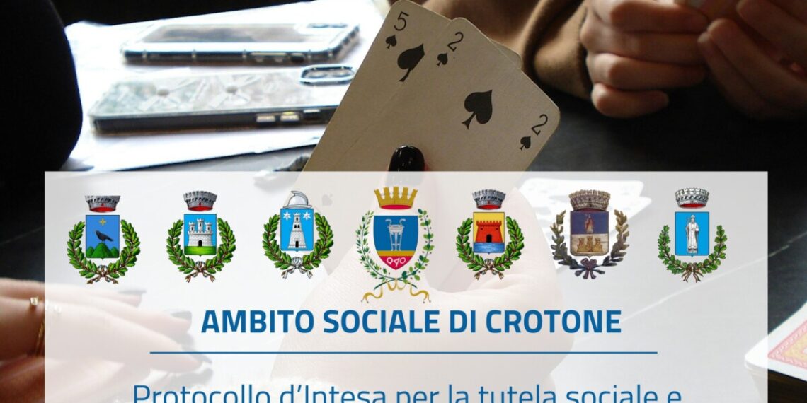 A Crotone sottoscritto il Protocollo d’Intesa per la tutela sociale e sanitaria contro il “Gioco d’Azzardo Patologico” 