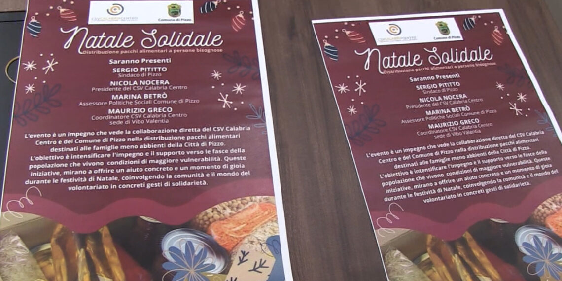Il Natale Solidale del comune di Pizzo (VIDEO)
