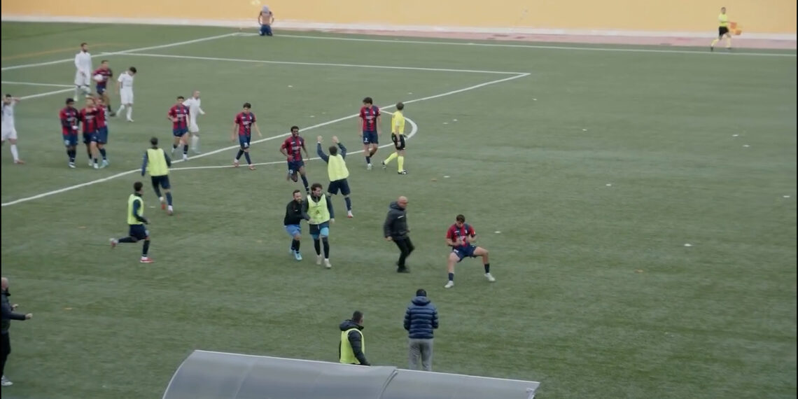 Calcio, la Vibonese strappa in extremis un pareggio importante sul campo dell’Athletic Club Palermo (VIDEO)