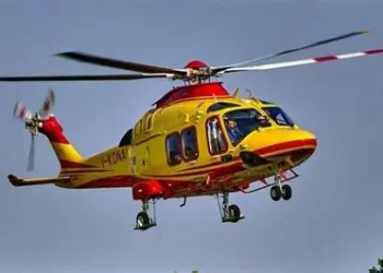 Bimbo di appena un anno trasportato con l’elisoccorso da Catanzaro a Napoli
